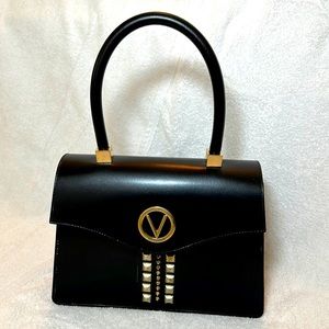 Valentino by Mario Valentino Melanie Leather Satchel.